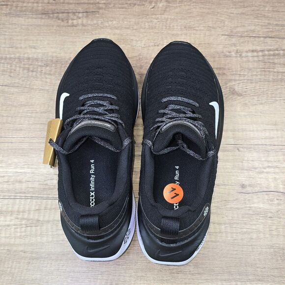 Nike React Infinity Run 4 Women's Size 11 Black White Sneakers (DR2670-001) NEW - Picture 5 of 9